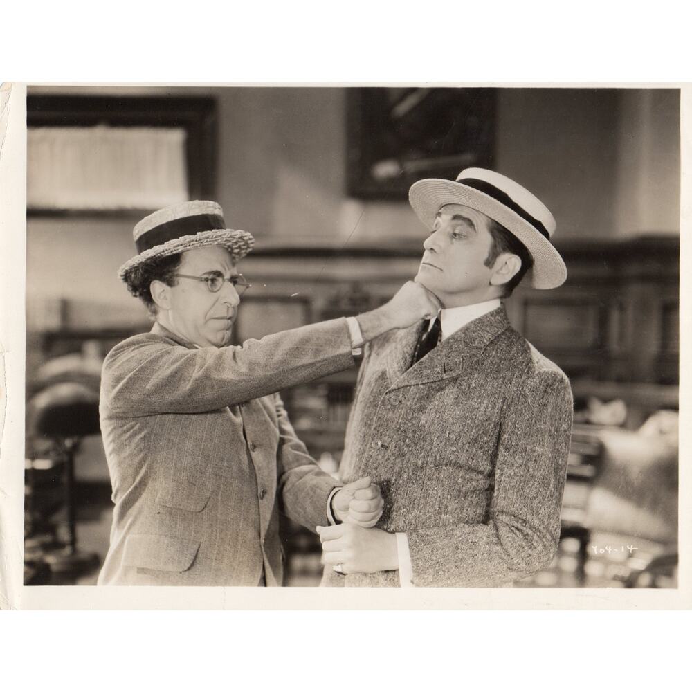 Vintage Buster Keaton - Ed Wynn - 704-14 Black And White Still Photo 8x10